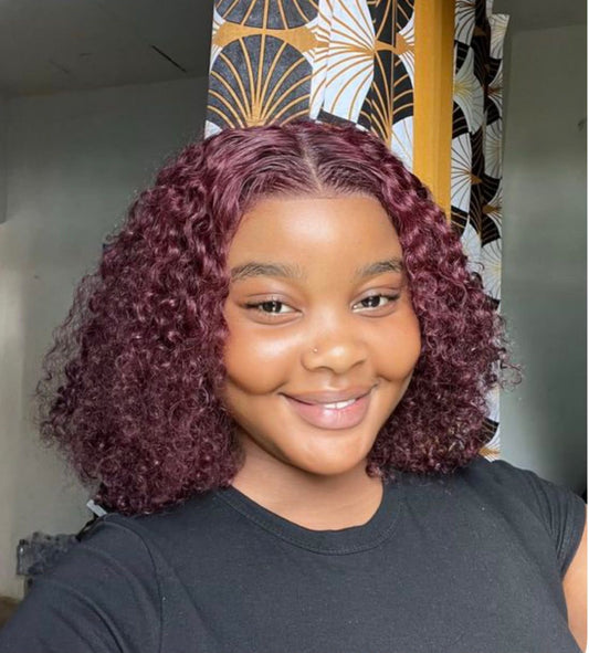 99J Water Wave Frontal Wig